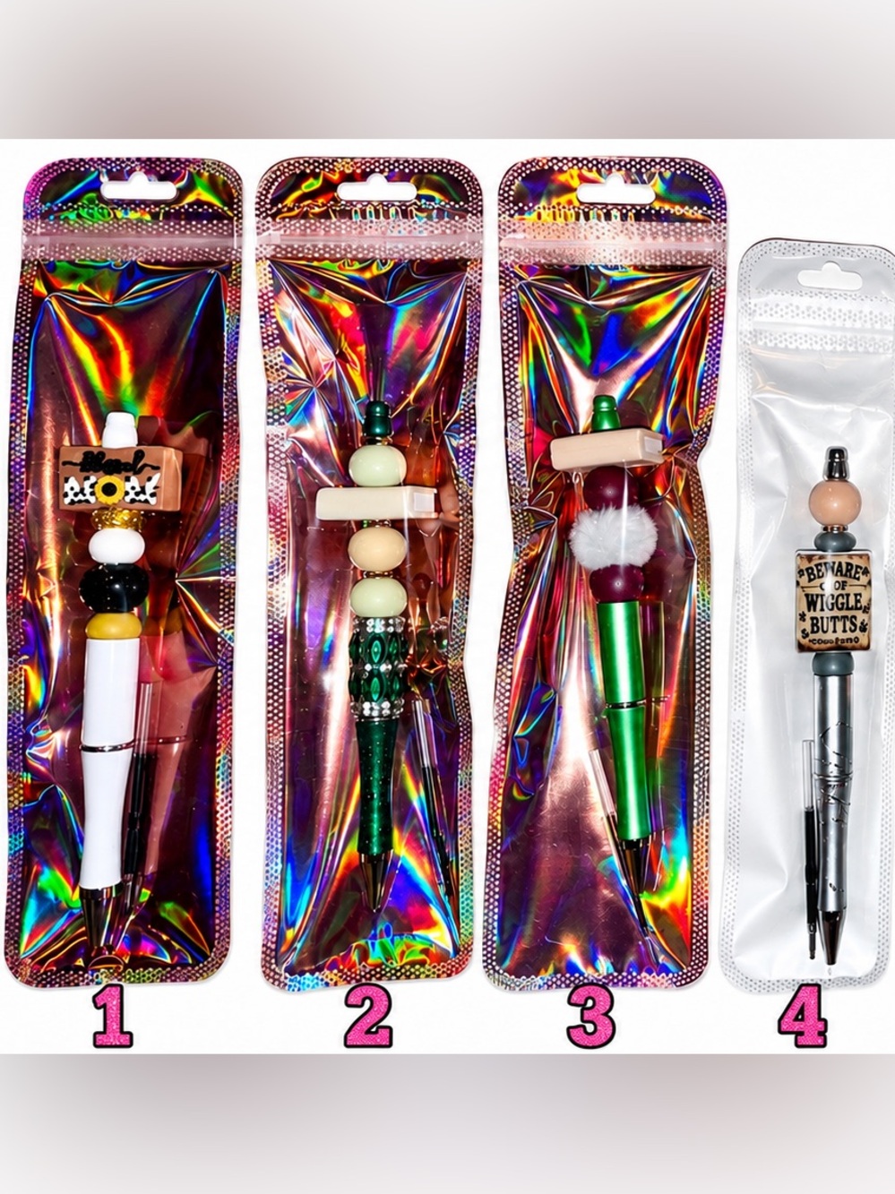 Handmade Beaded Focal Pens with Ink Refill! 🖊️ - Picture 2 of 11